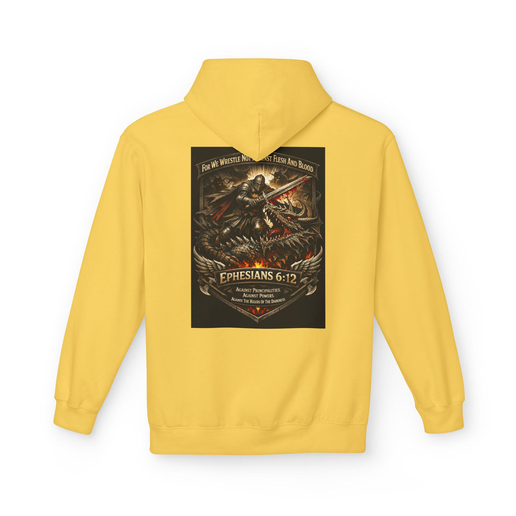 Christian Warrior Hoodie — "Stand Firm" Ephesians 6:12 Inspirational Gospel Hoodie