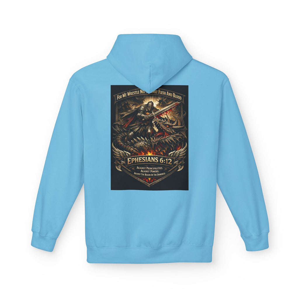 Christian Warrior Hoodie — "Stand Firm" Ephesians 6:12 Inspirational Gospel Hoodie
