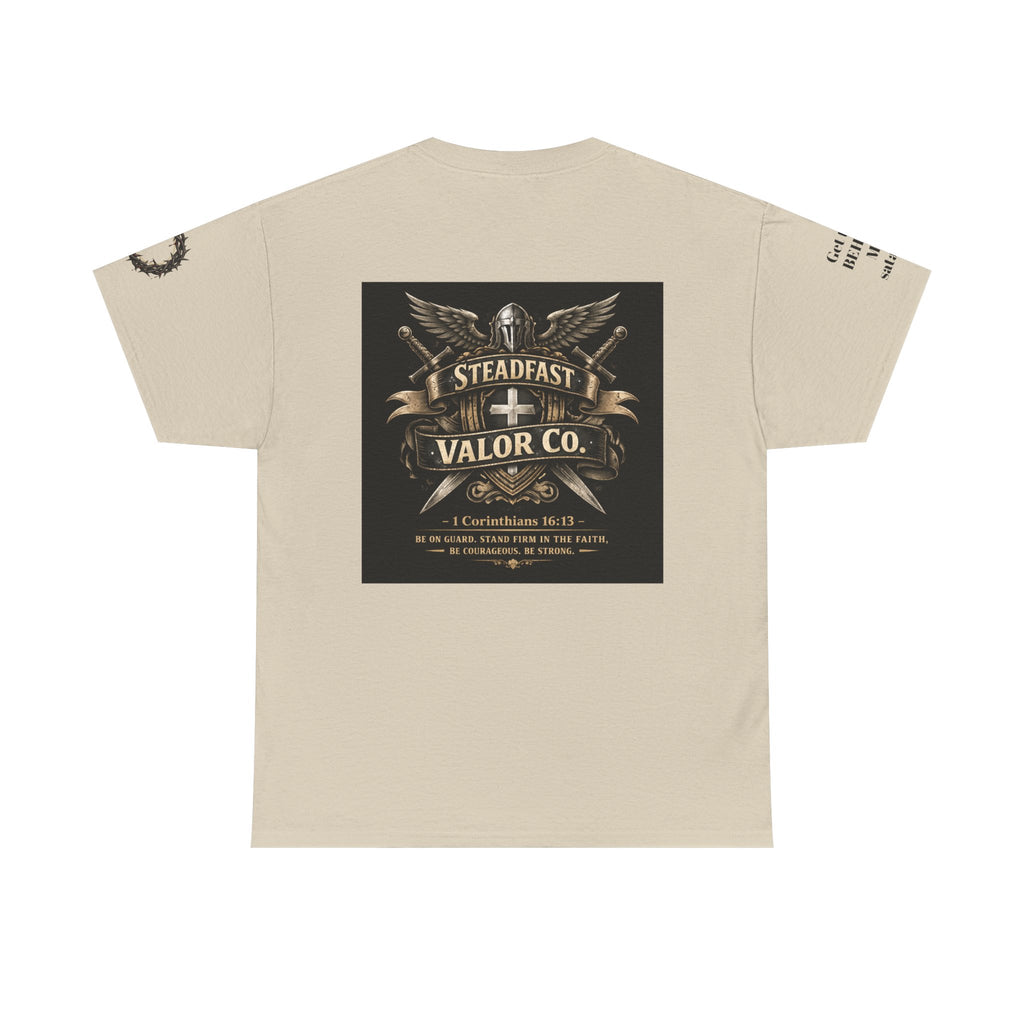 Fear Only God T-Shirt — Steadfast Valor Co. Knight Graphic Tee
