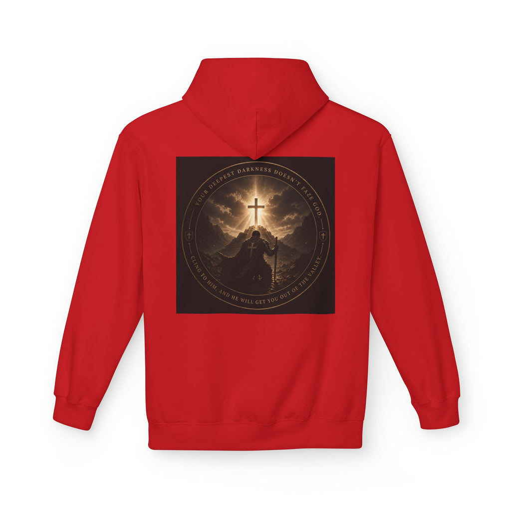 Christian Cross Hoodie — 'Stand by the Word' Inspirational Faith Sweatshirt