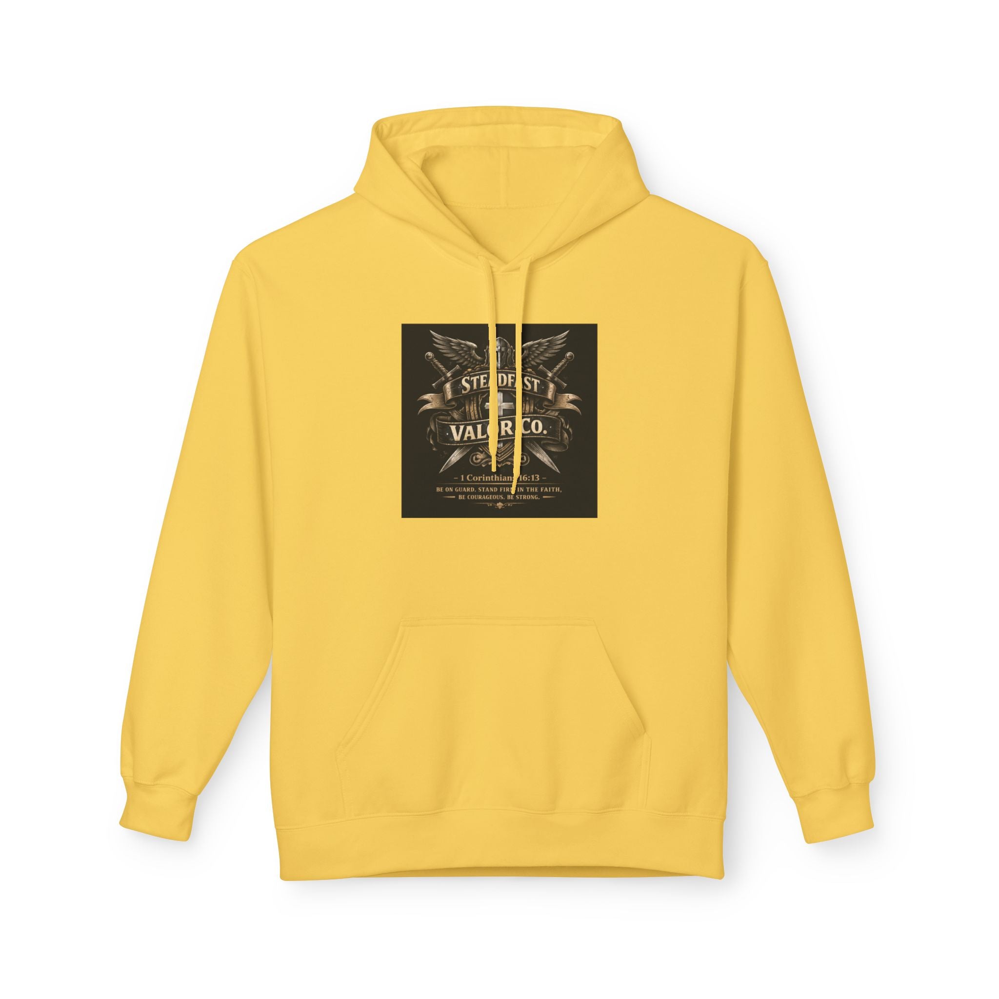 Christian Warrior Hoodie — "Stand Firm" Ephesians 6:12 Inspirational Gospel Hoodie
