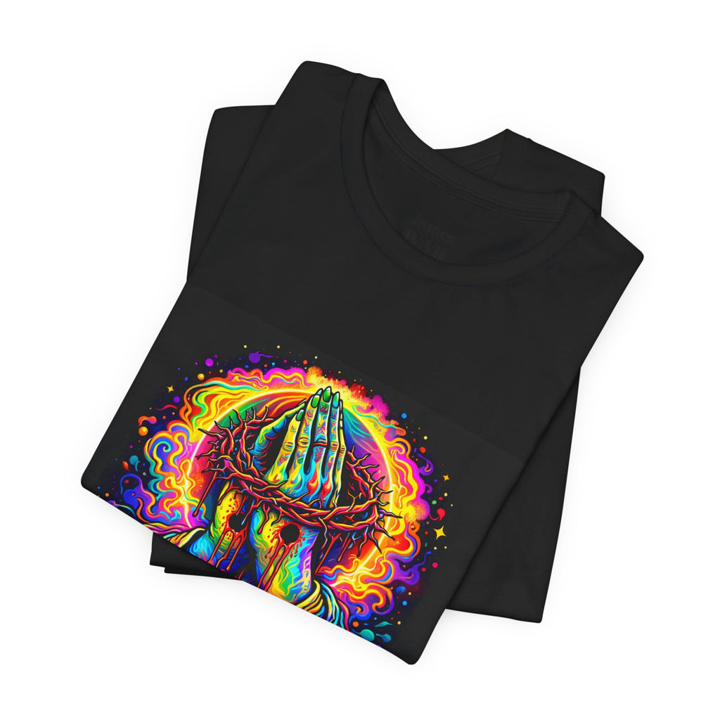 Psychedelic Jesus T‑Shirt – "There's No High Like the Most High" Graphic Tee