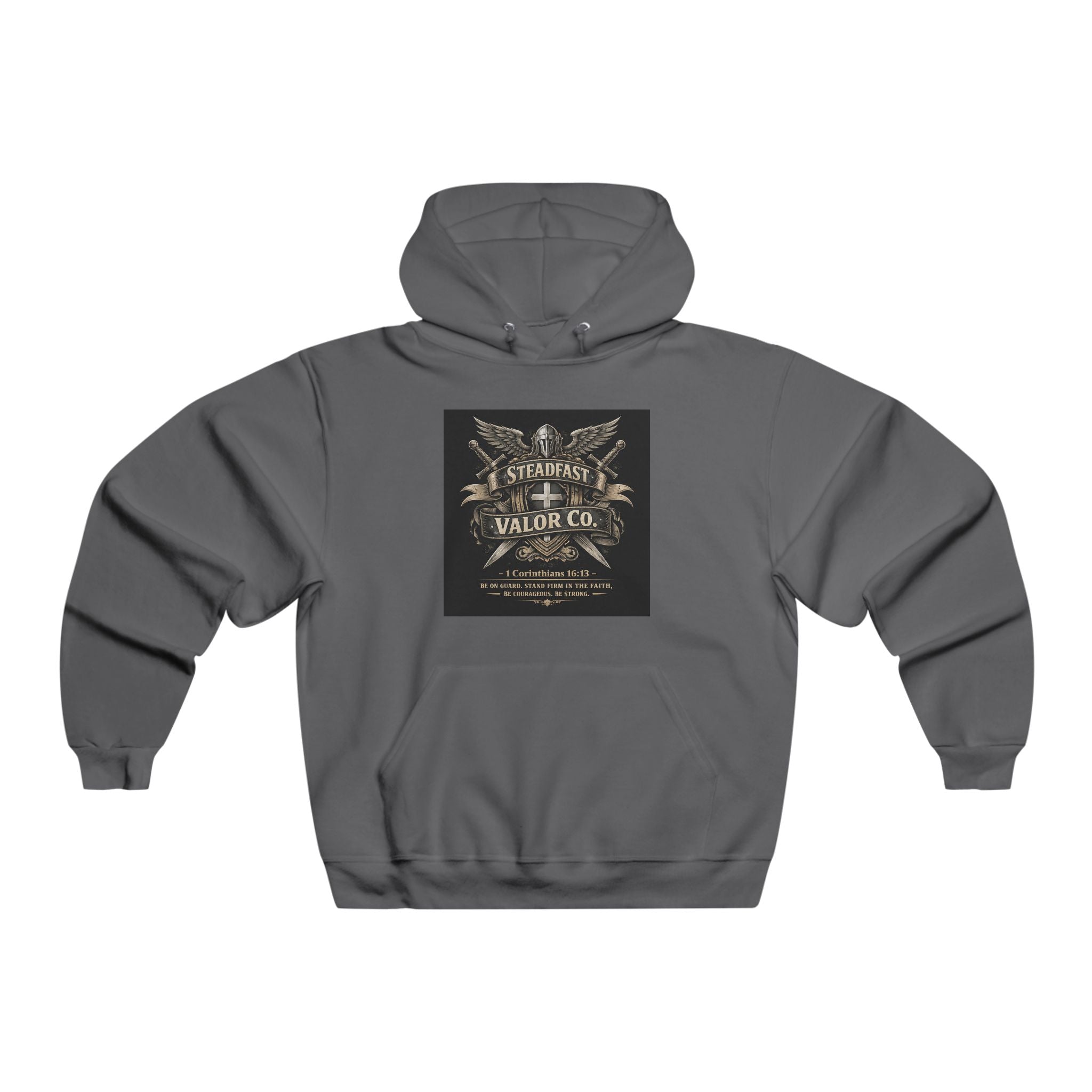 Psalm Warrior Hoodie — "Come Get Psalm!!!" Christian Knight Graphic Sweatshirt