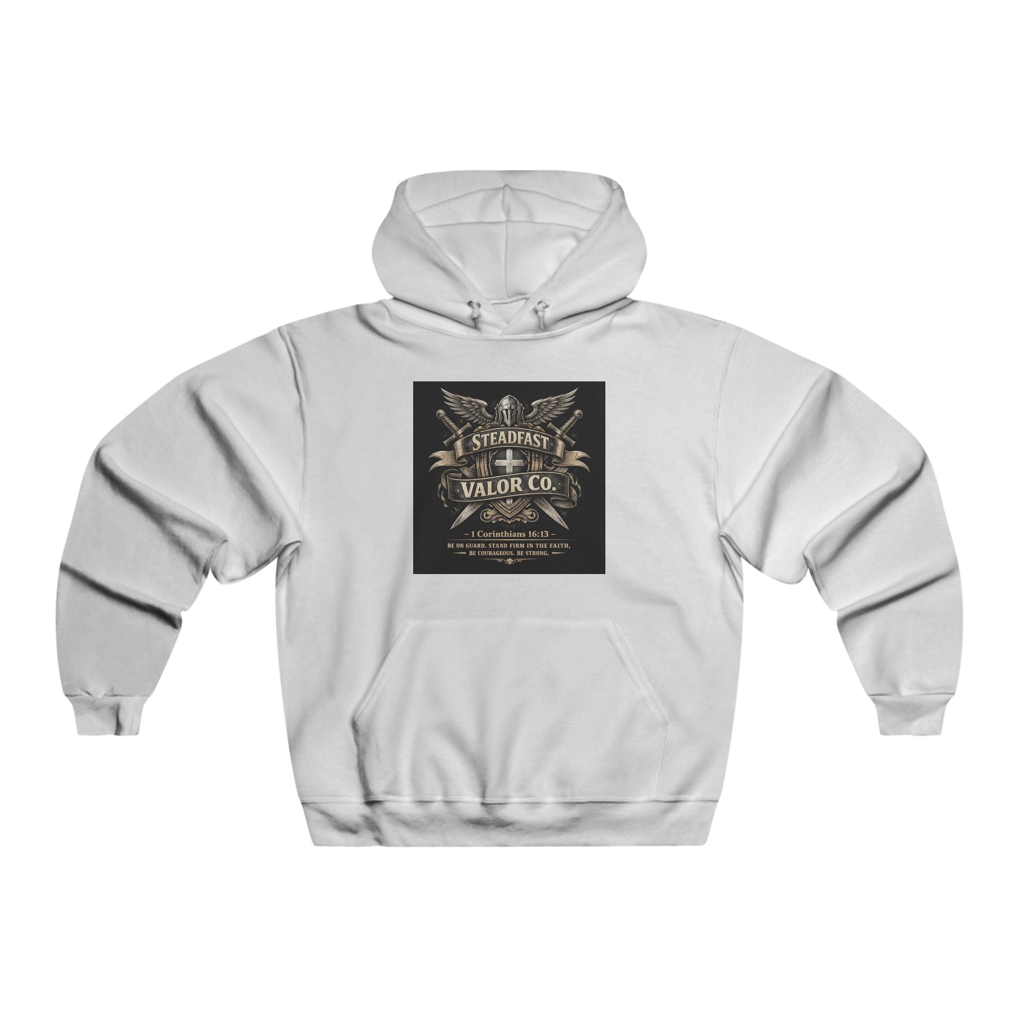 Psalm Warrior Hoodie — "Come Get Psalm!!!" Christian Knight Graphic Sweatshirt