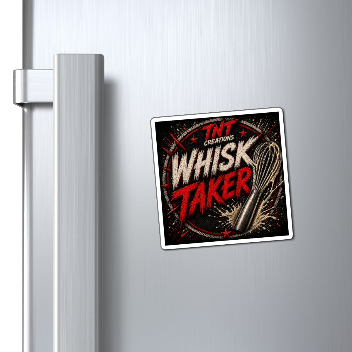 Whisk Taker Magnet – Funny Baker Kitchen Refrigerator Decor