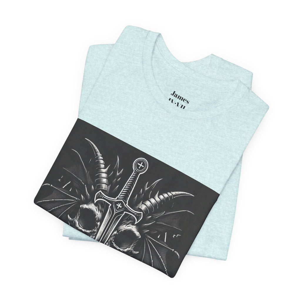 Defying Darkness Tee — "Aut Vincere, Aut Mori" Graphic T-Shirt