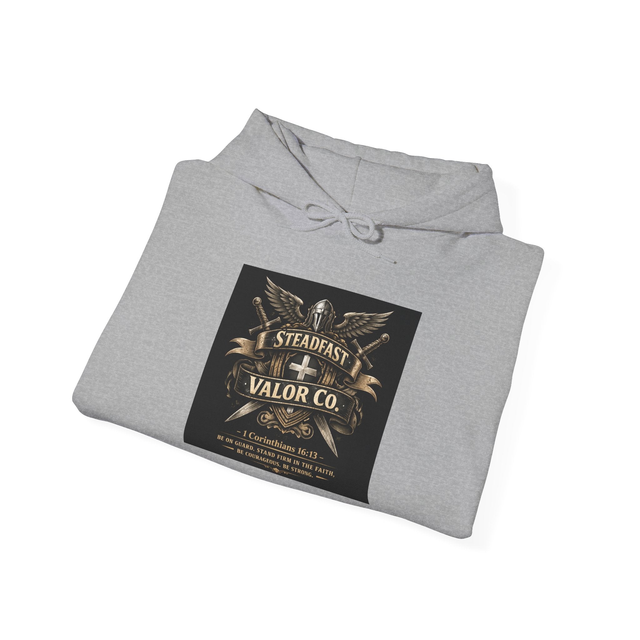 Steadfast Valor Co. Vintage Military Logo Hoodie