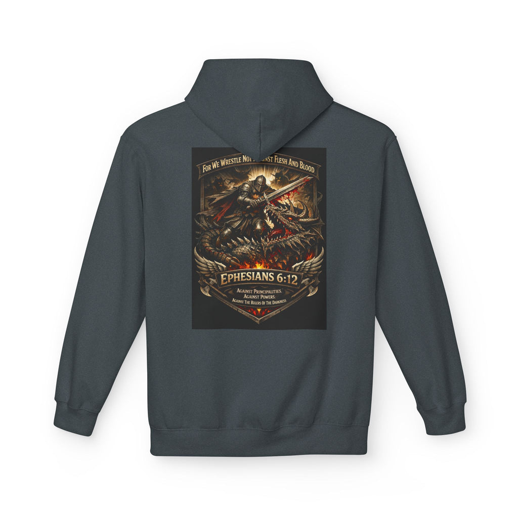 Christian Warrior Hoodie — "Stand Firm" Ephesians 6:12 Inspirational Gospel Hoodie