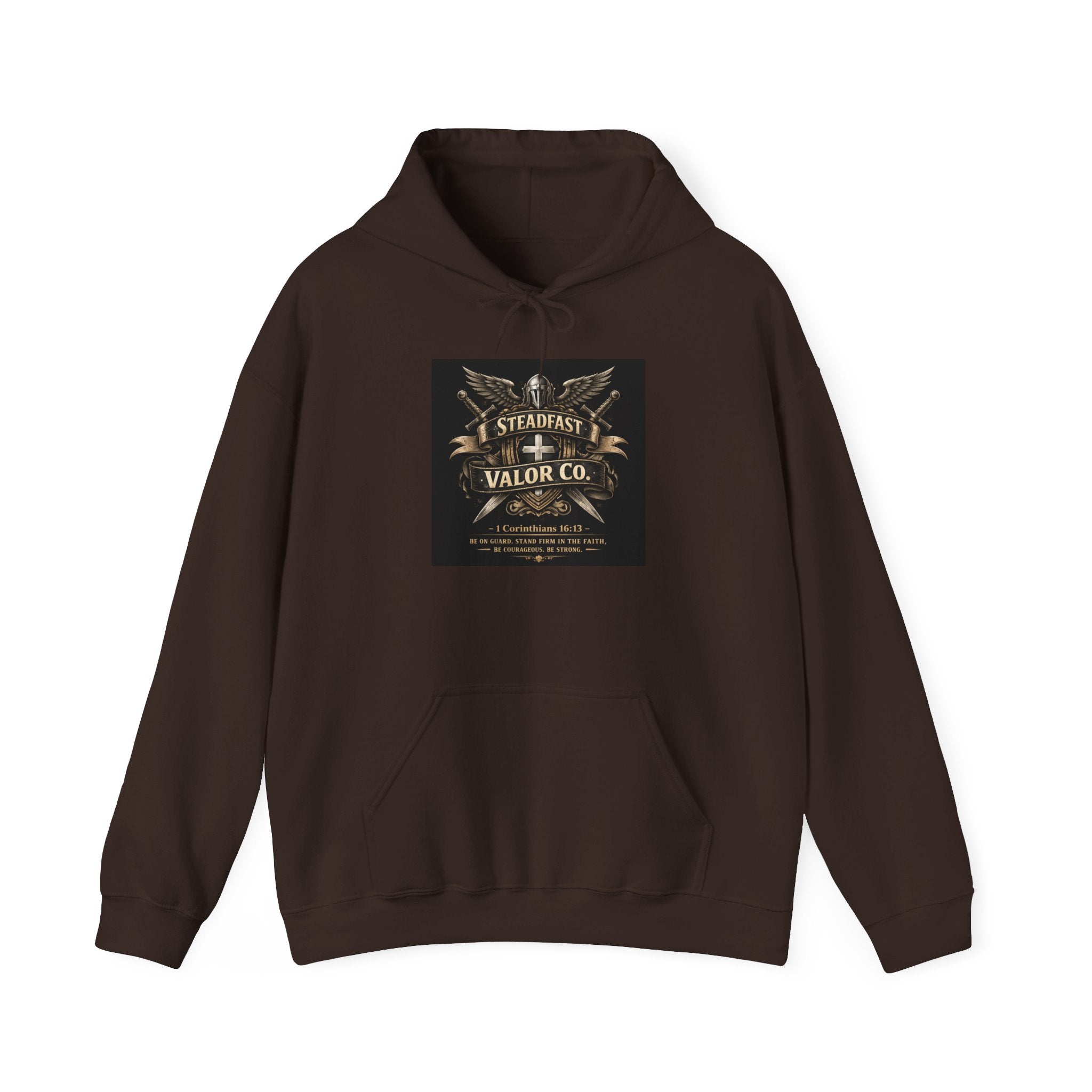 Steadfast Valor Co. Vintage Military Logo Hoodie