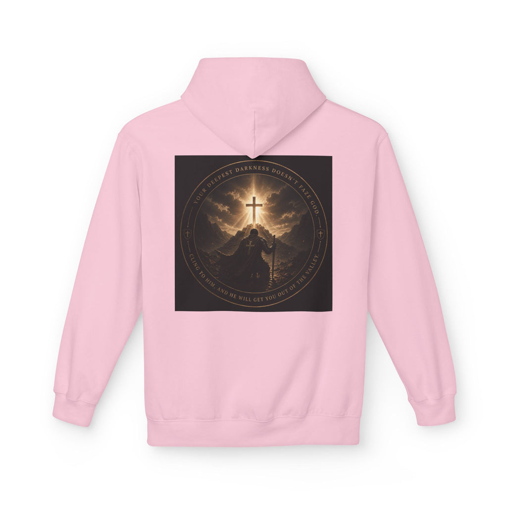 Christian Cross Hoodie — 'Stand by the Word' Inspirational Faith Sweatshirt