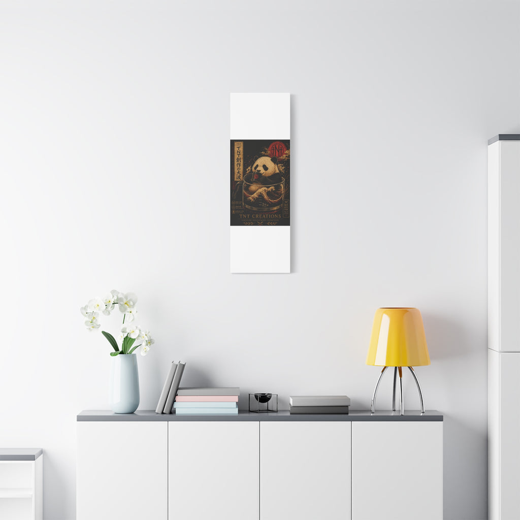 Panda Tea Canvas
