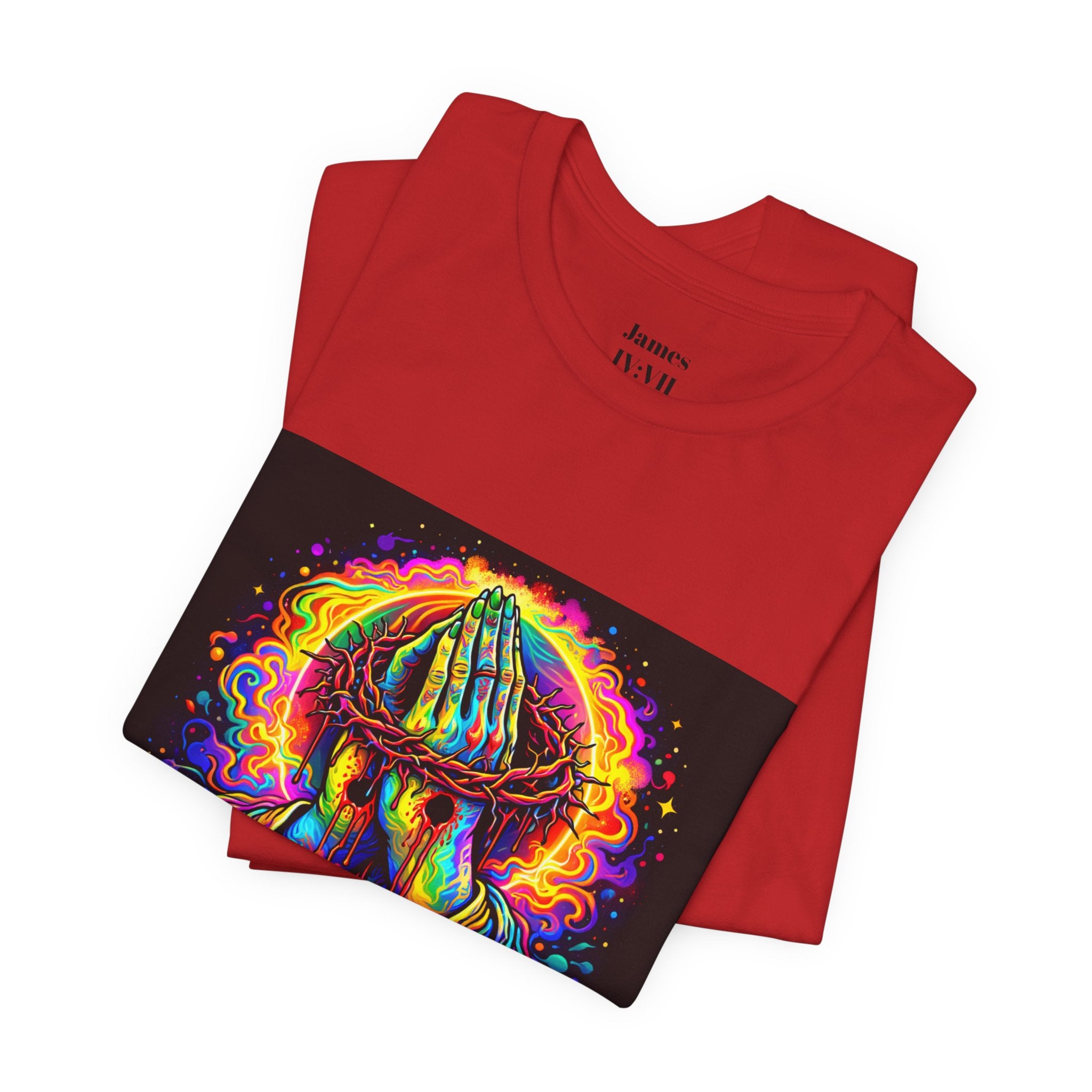 Psychedelic Jesus T‑Shirt – "There's No High Like the Most High" Graphic Tee
