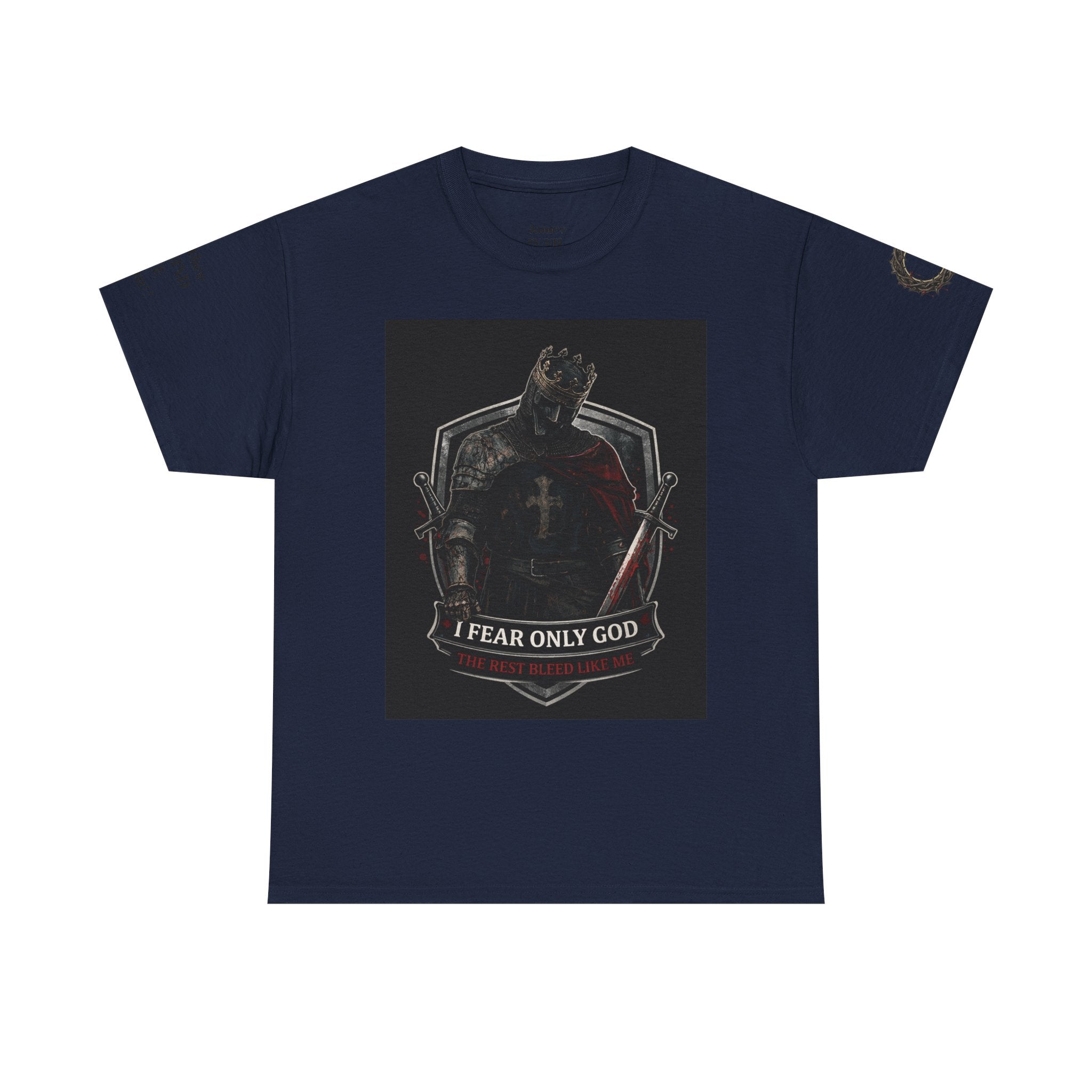 Fear Only God T-Shirt — Steadfast Valor Co. Knight Graphic Tee