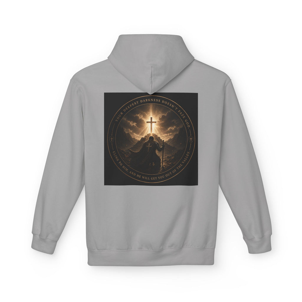 Christian Cross Hoodie — 'Stand by the Word' Inspirational Faith Sweatshirt