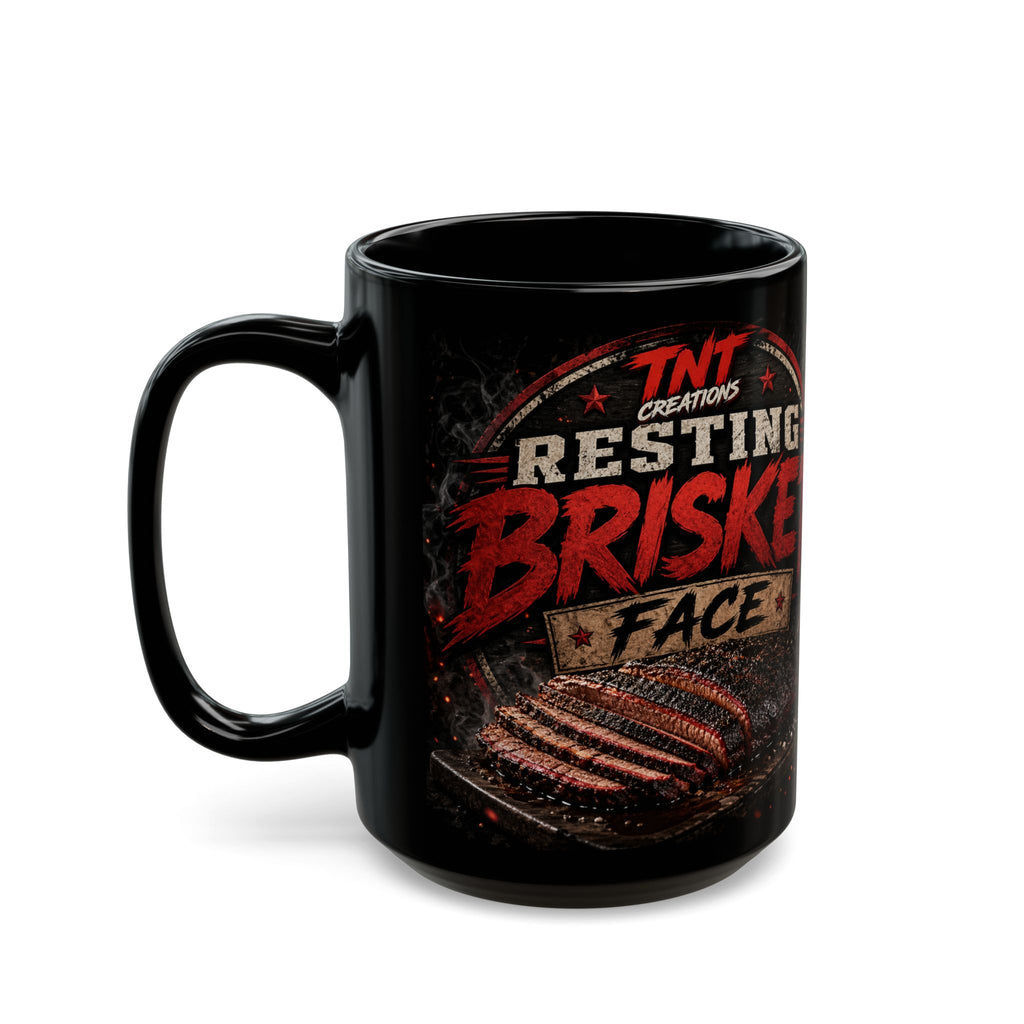 TNT Creations Black Logo Mug — 11oz/15oz Coffee Cup