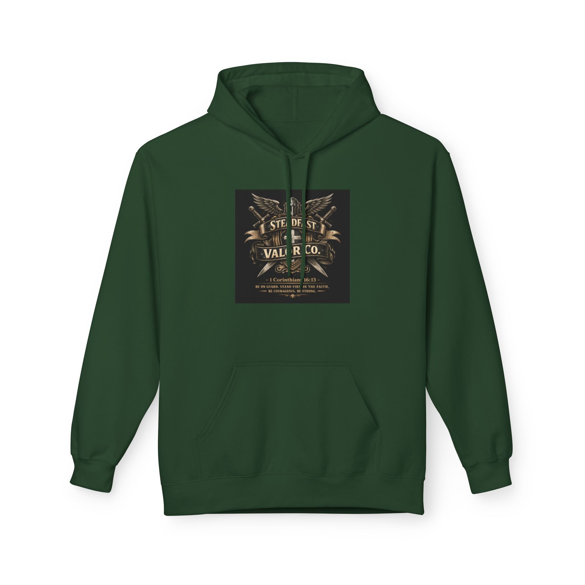 Christian Warrior Hoodie — "Stand Firm" Ephesians 6:12 Inspirational Gospel Hoodie