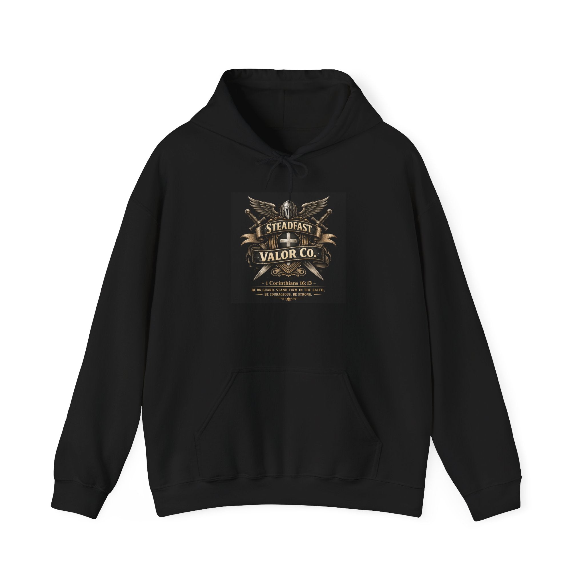 Steadfast Valor Co. Vintage Military Logo Hoodie