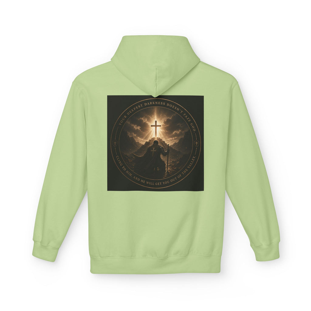 Christian Cross Hoodie — 'Stand by the Word' Inspirational Faith Sweatshirt