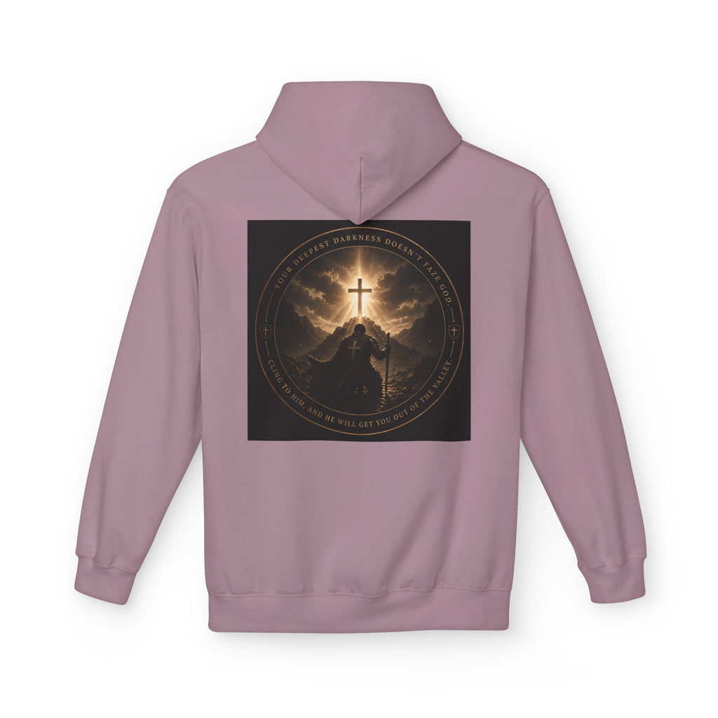 Christian Cross Hoodie — 'Stand by the Word' Inspirational Faith Sweatshirt