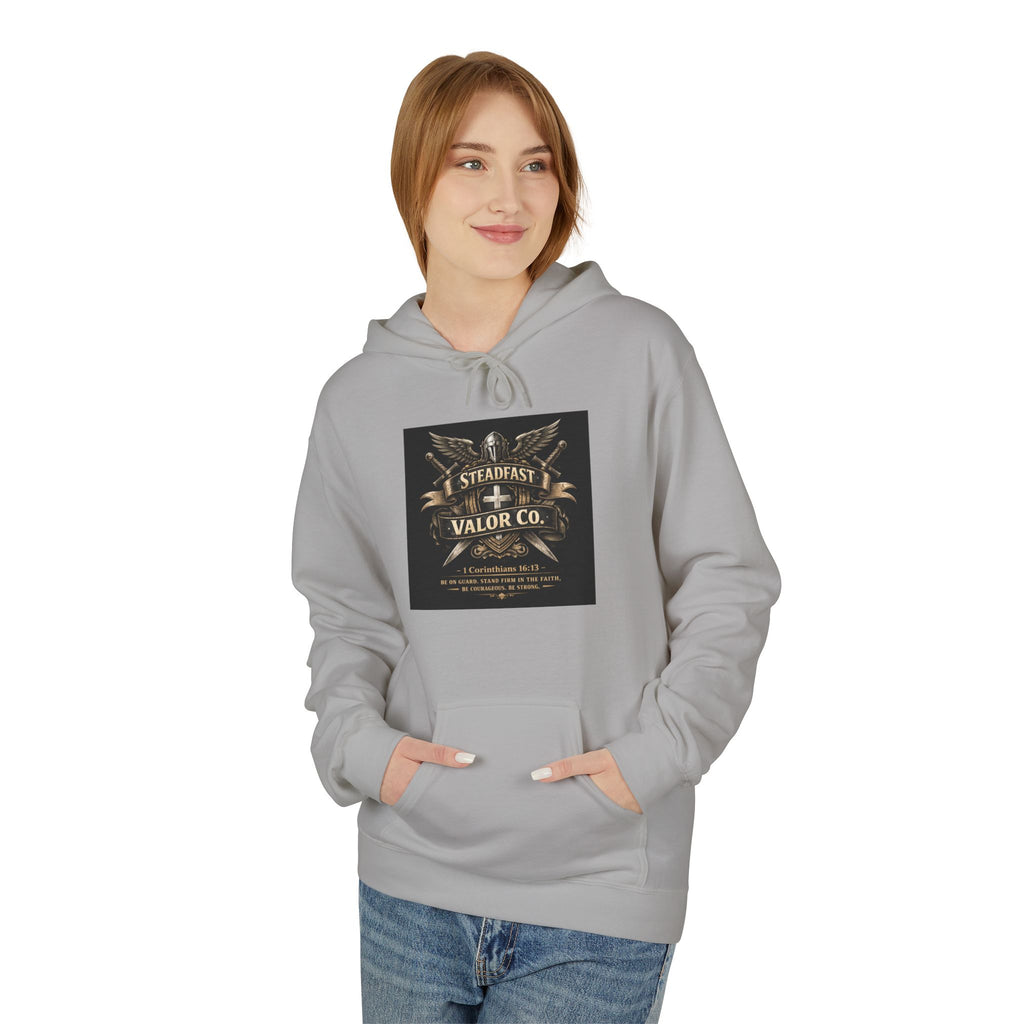 Christian Warrior Hoodie — "Stand Firm" Ephesians 6:12 Inspirational Gospel Hoodie