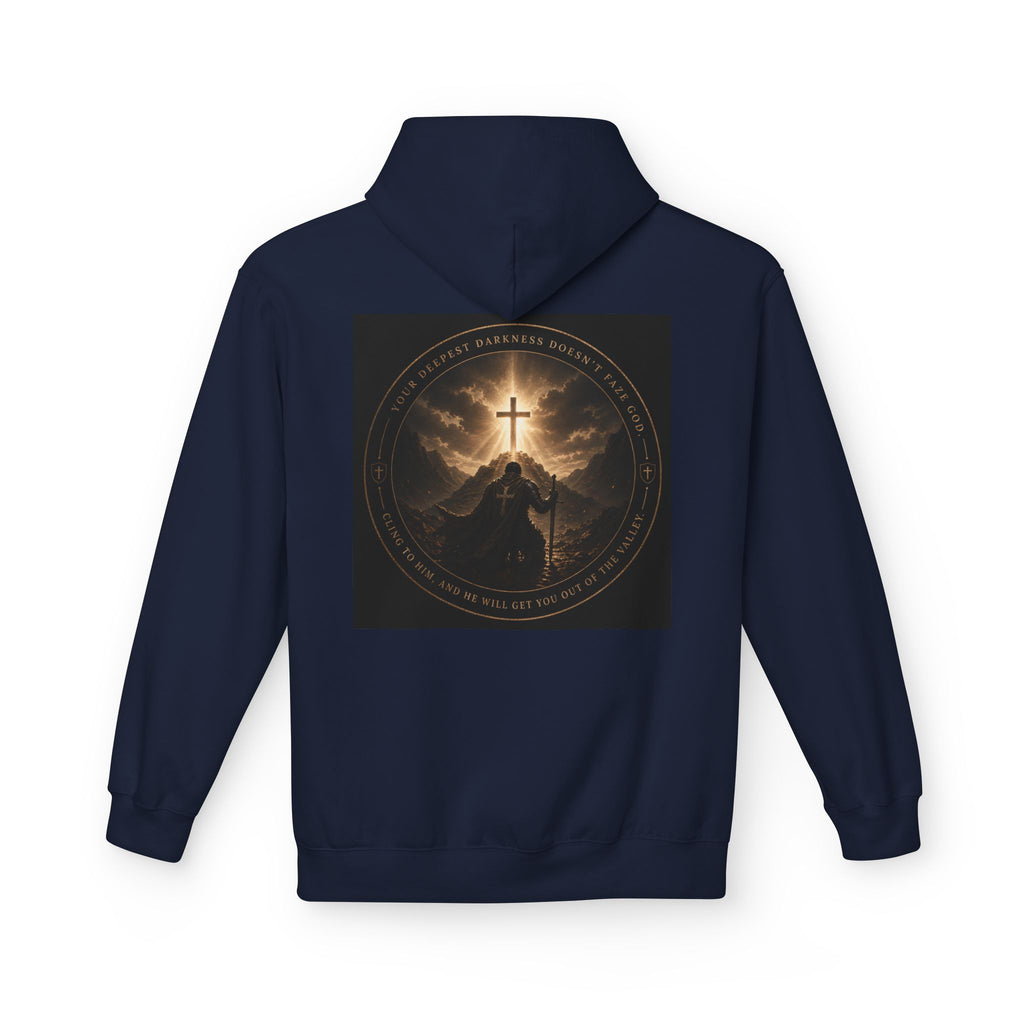Christian Cross Hoodie — 'Stand by the Word' Inspirational Faith Sweatshirt