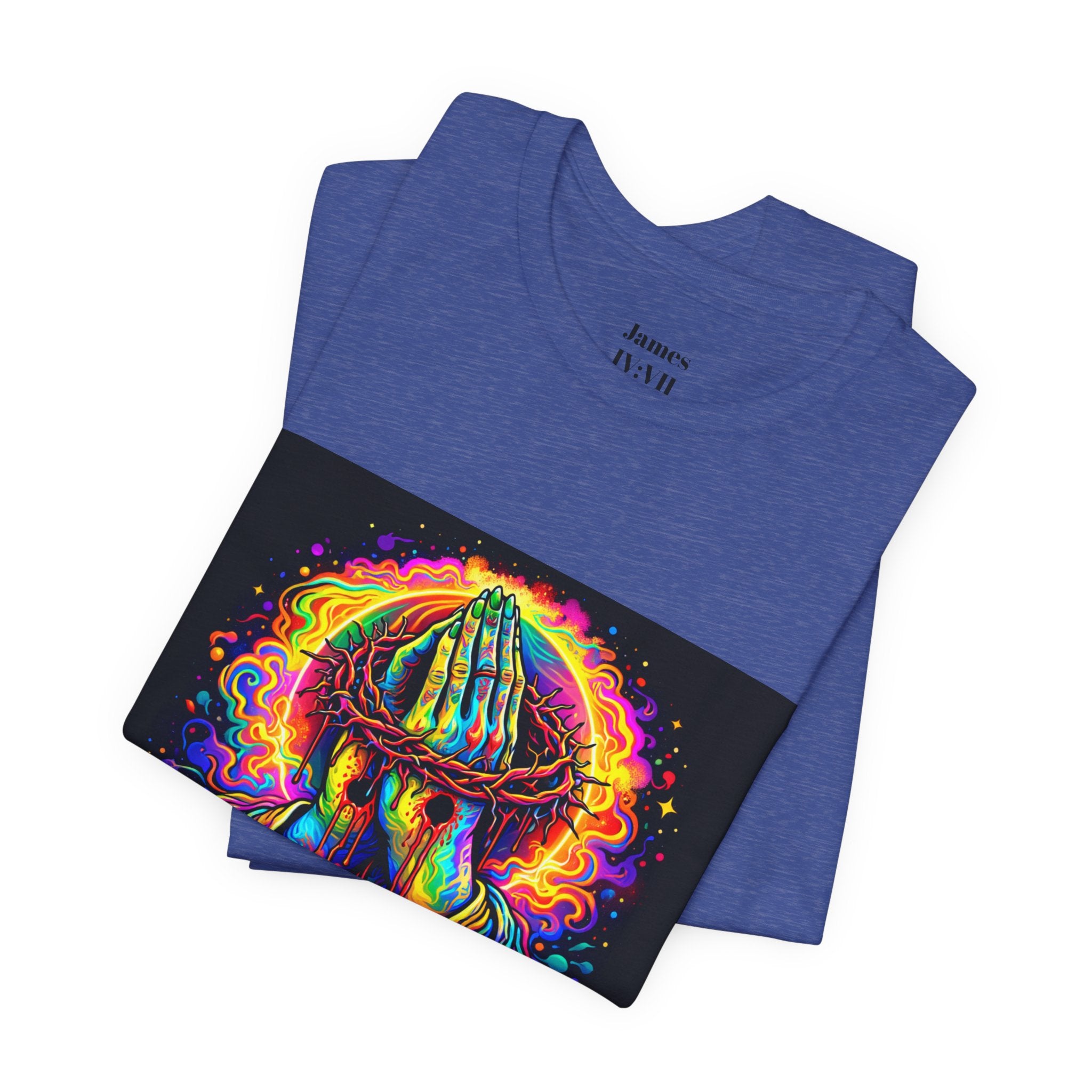 Psychedelic Jesus T‑Shirt – "There's No High Like the Most High" Graphic Tee