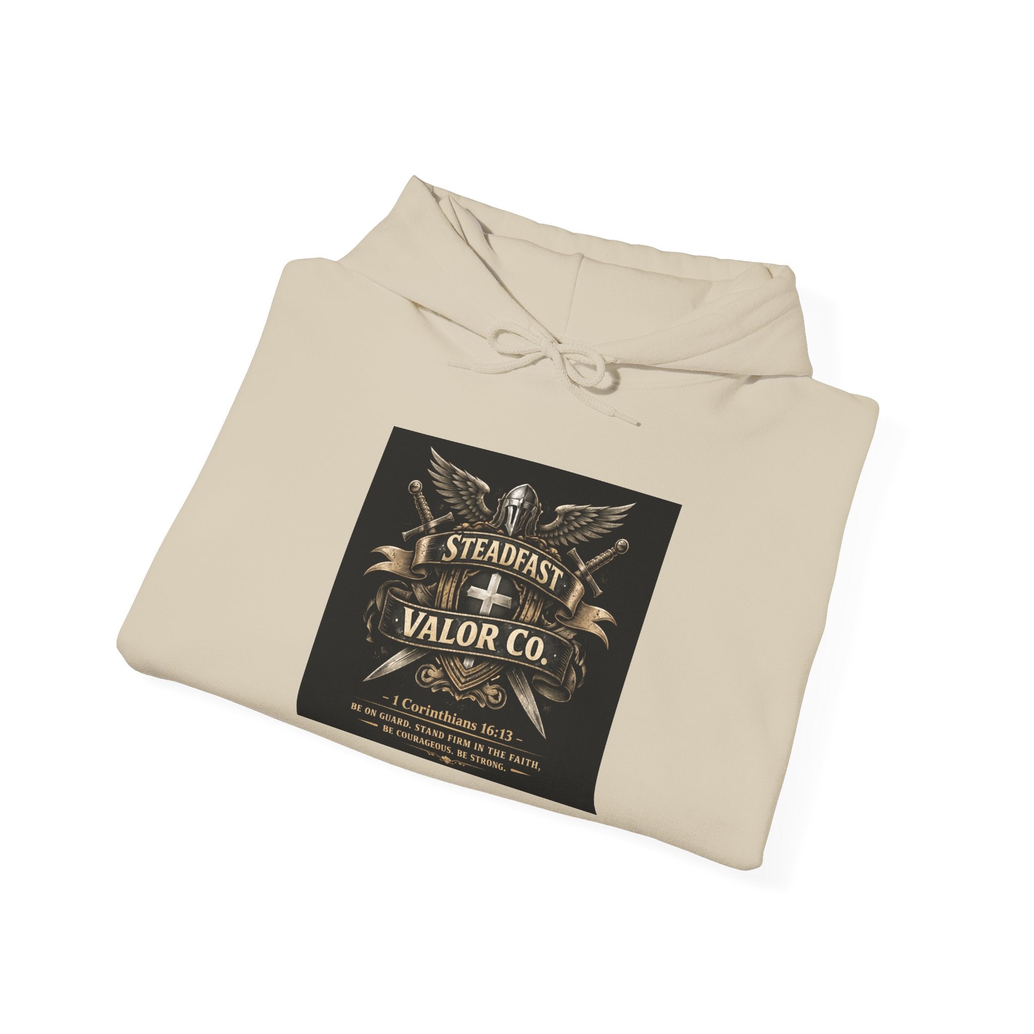 Steadfast Valor Co. Vintage Military Logo Hoodie