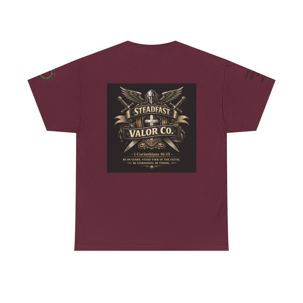 Fear Only God T-Shirt — Steadfast Valor Co. Knight Graphic Tee