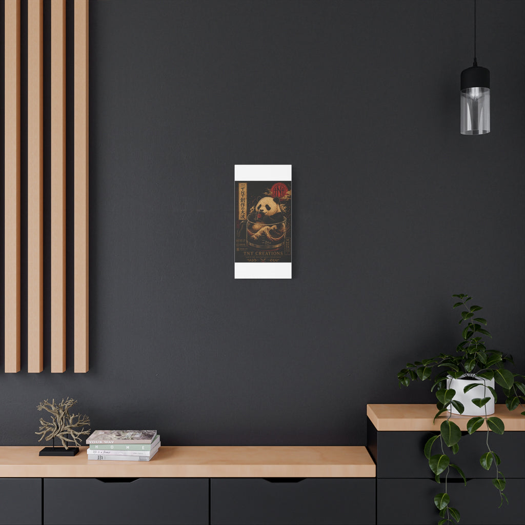 Panda Tea Canvas