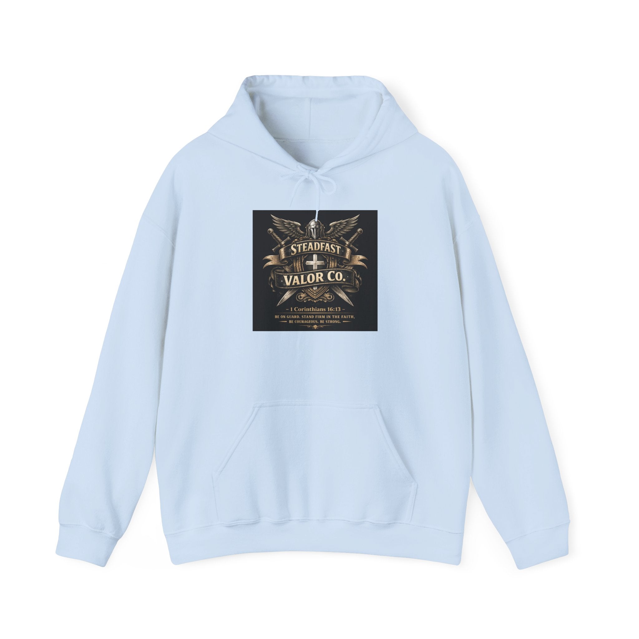 Steadfast Valor Co. Vintage Military Logo Hoodie