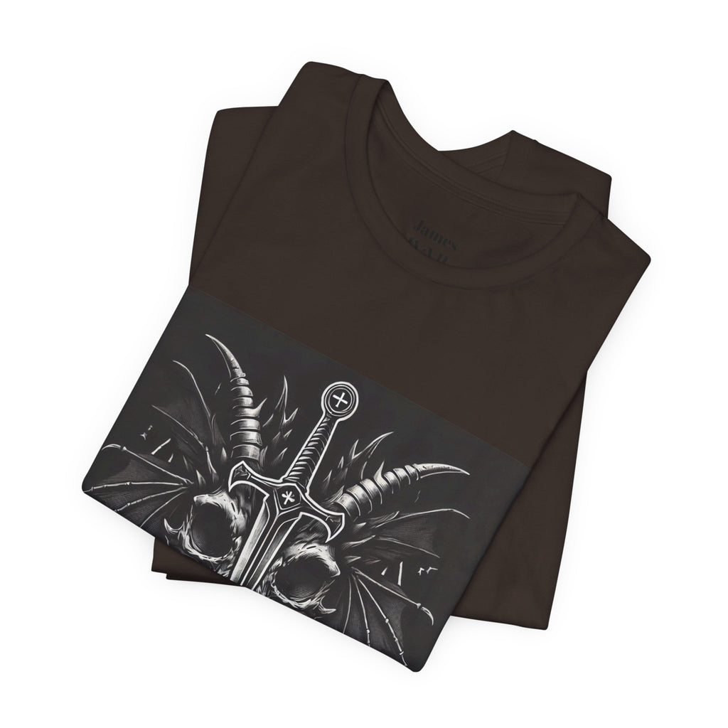 Defying Darkness Tee — "Aut Vincere, Aut Mori" Graphic T-Shirt