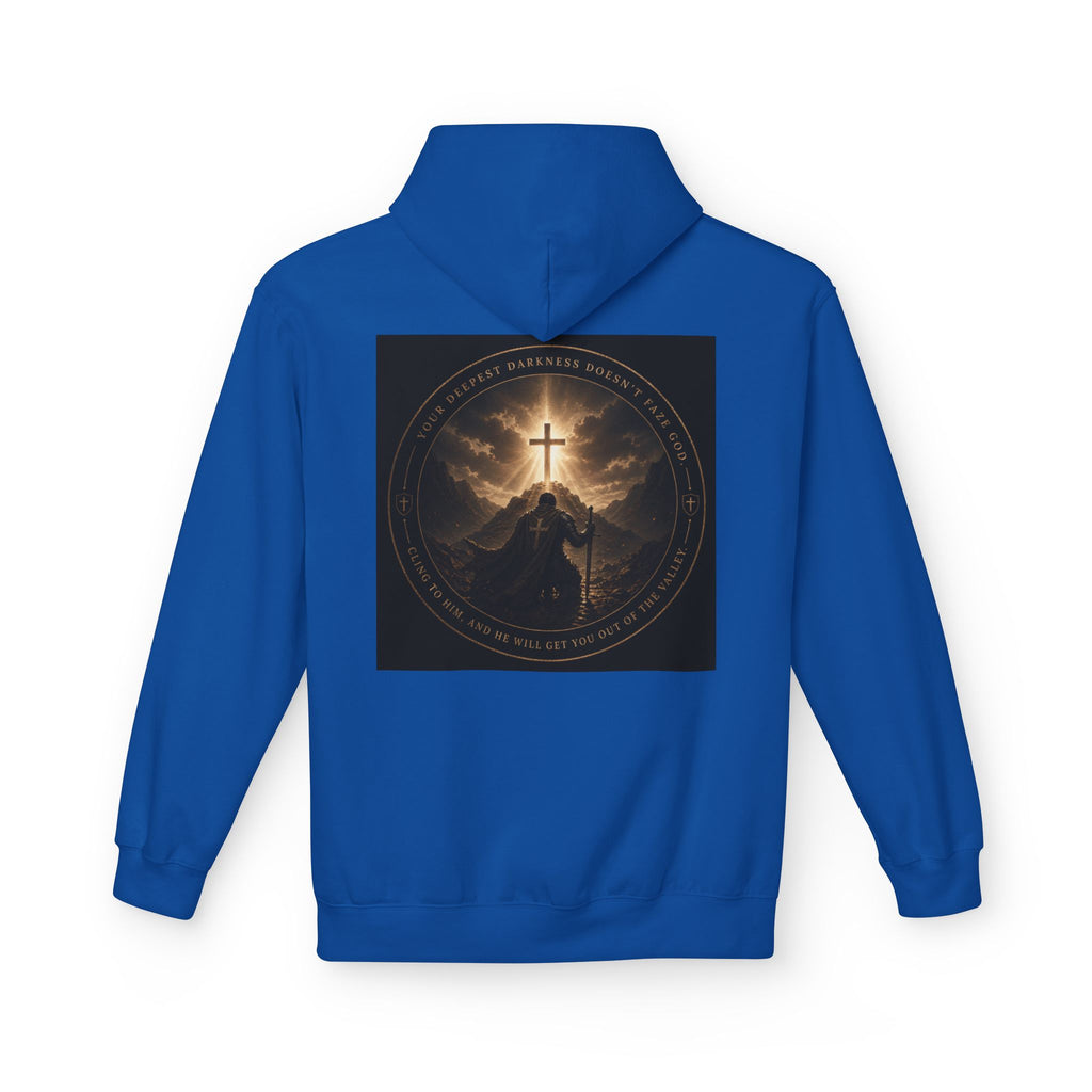 Christian Cross Hoodie — 'Stand by the Word' Inspirational Faith Sweatshirt