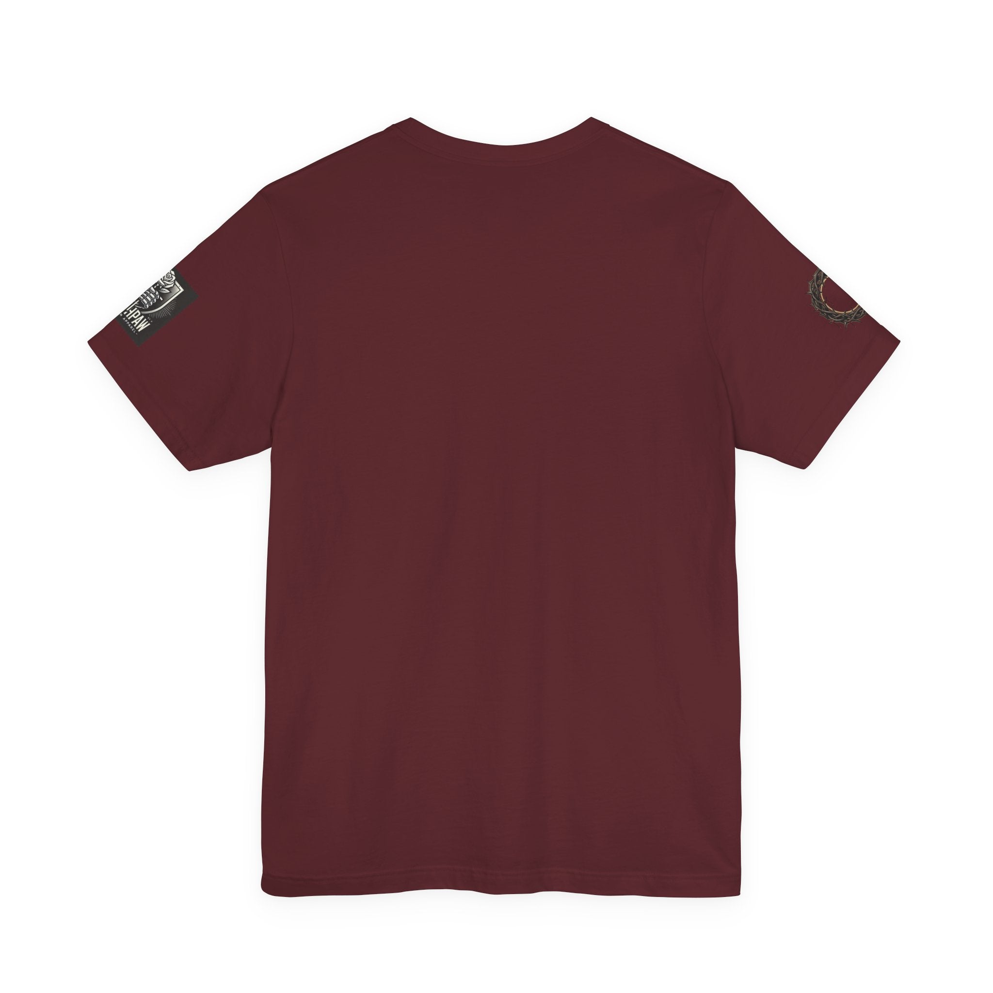 Do Not Fear the Darkness Graphic Tee — 'James IV:VII' Hooded Figure Shirt
