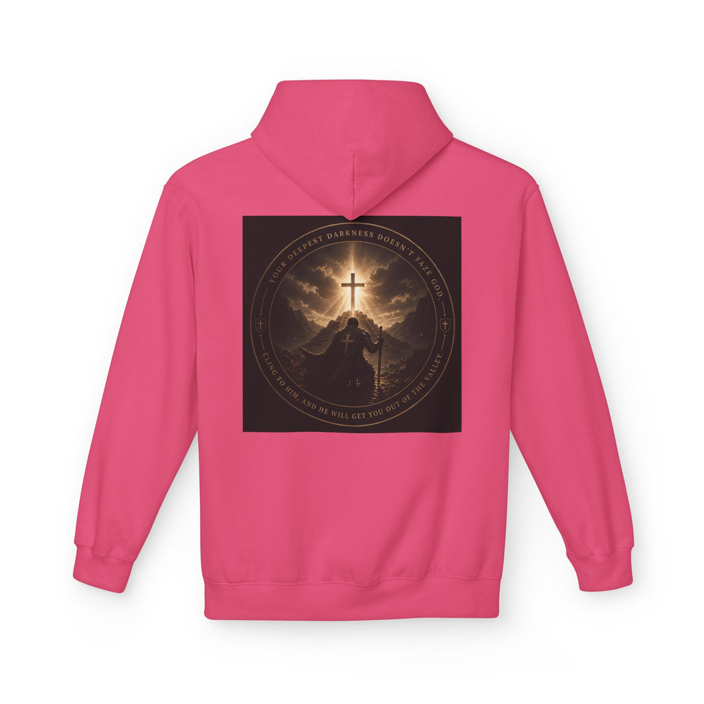 Christian Cross Hoodie — 'Stand by the Word' Inspirational Faith Sweatshirt
