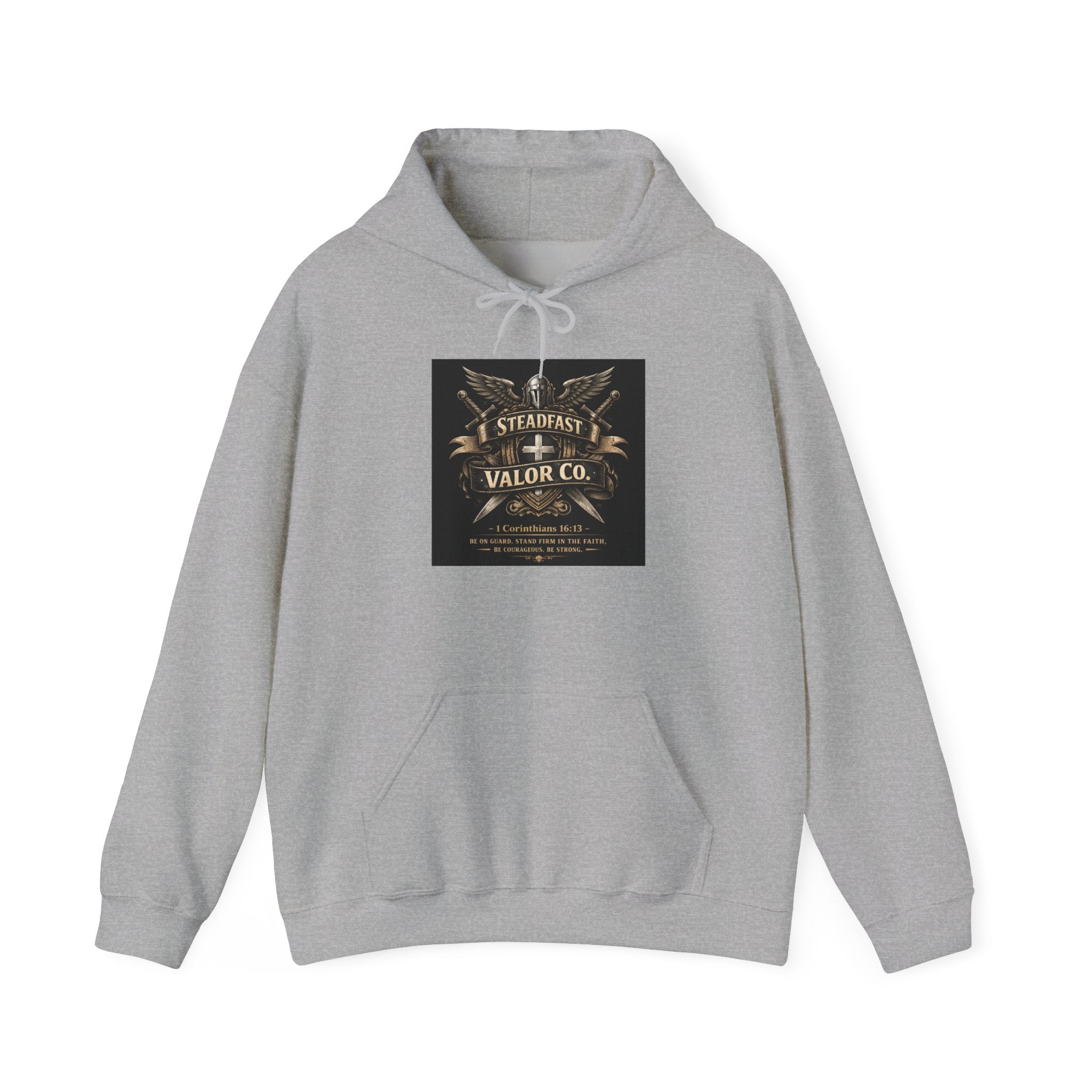 Steadfast Valor Co. Vintage Military Logo Hoodie
