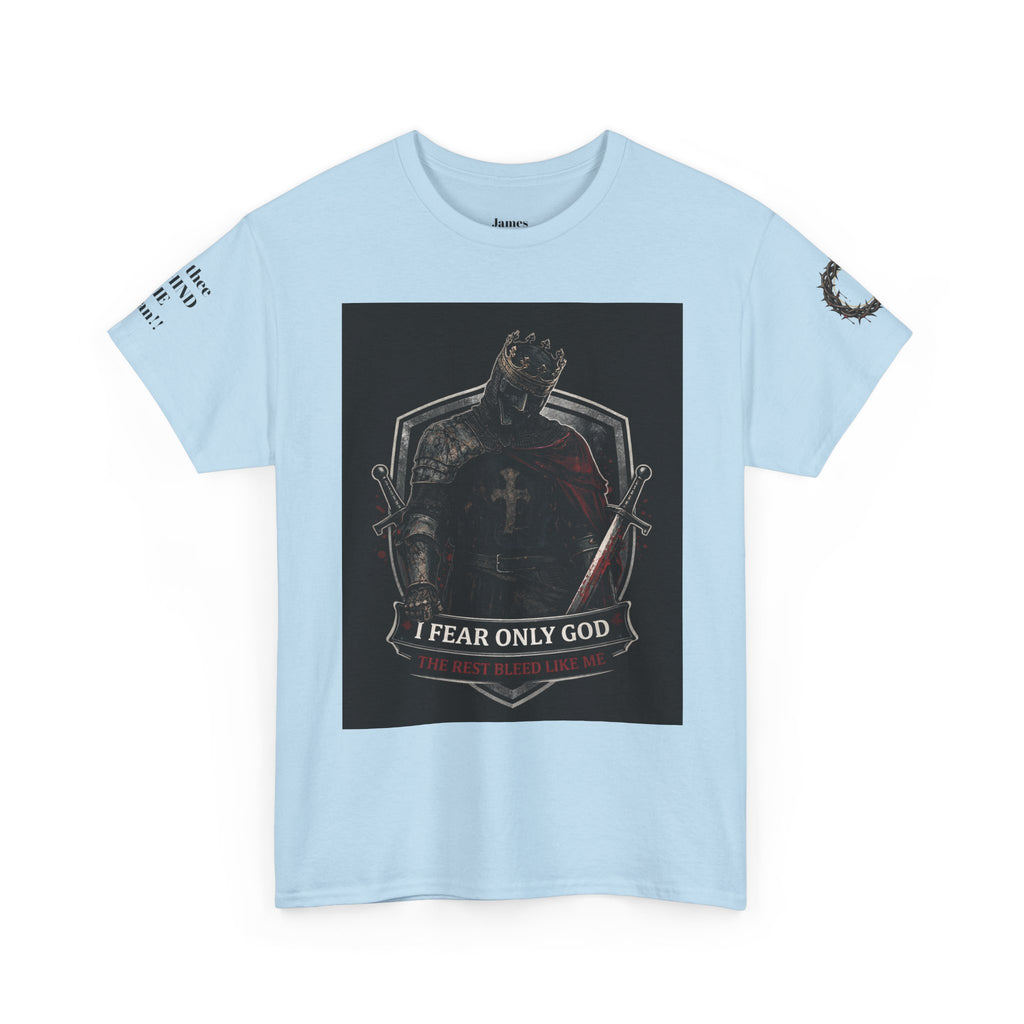 Fear Only God T-Shirt — Steadfast Valor Co. Knight Graphic Tee