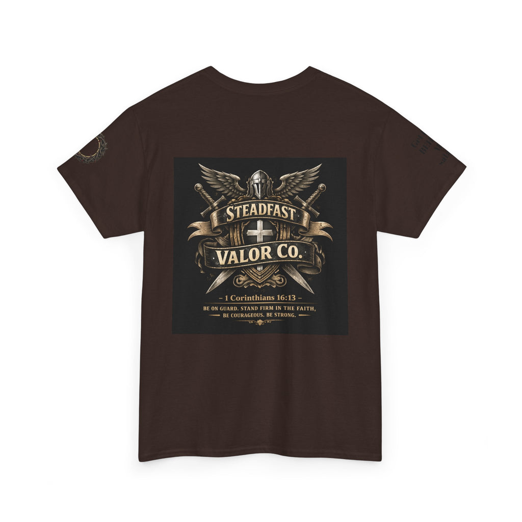 Fear Only God T-Shirt — Steadfast Valor Co. Knight Graphic Tee