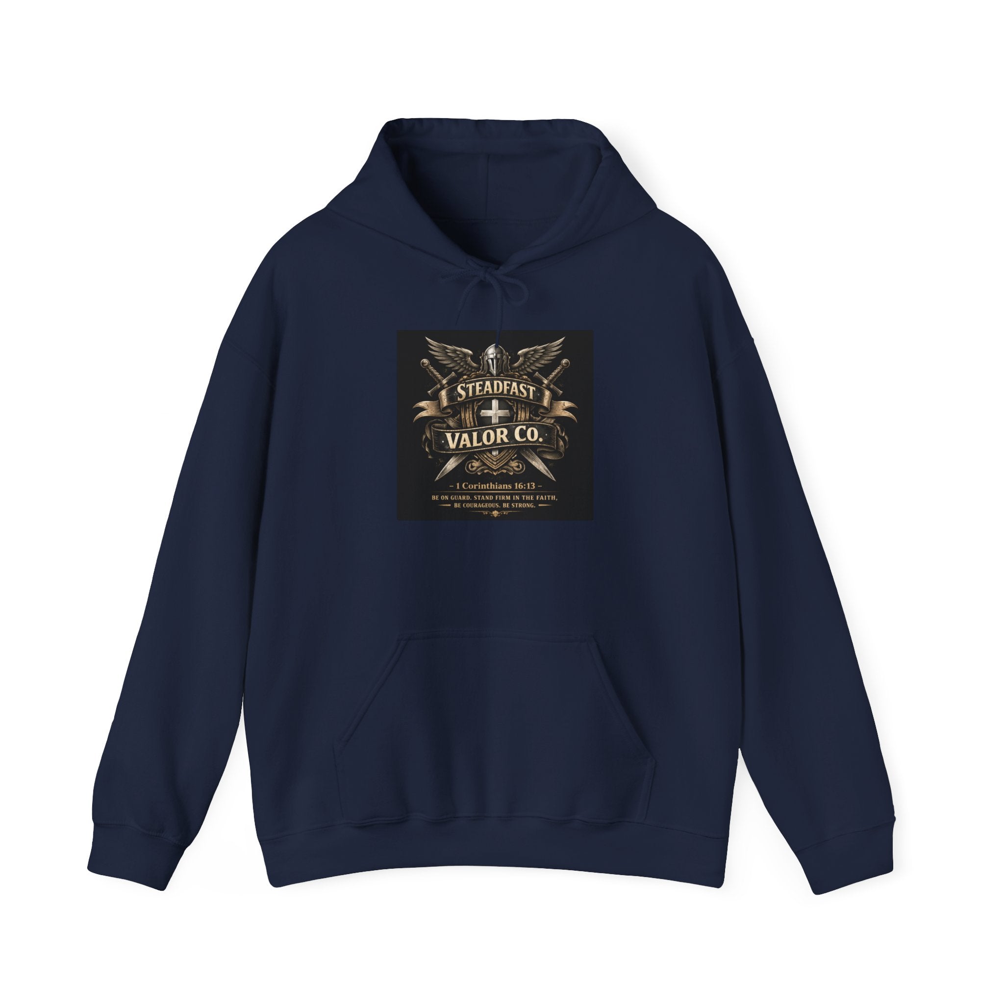 Steadfast Valor Co. Vintage Military Logo Hoodie