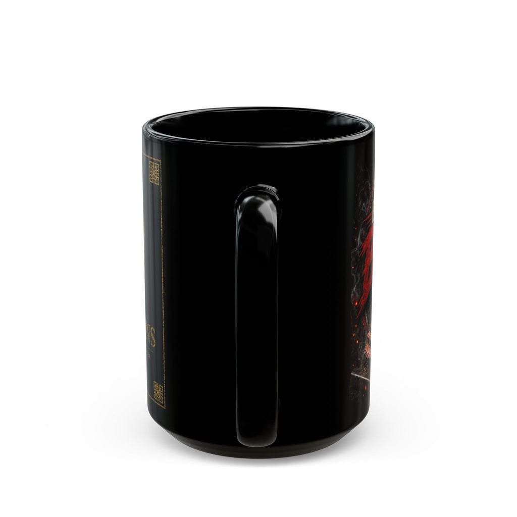 TNT Creations Black Logo Mug — 11oz/15oz Coffee Cup