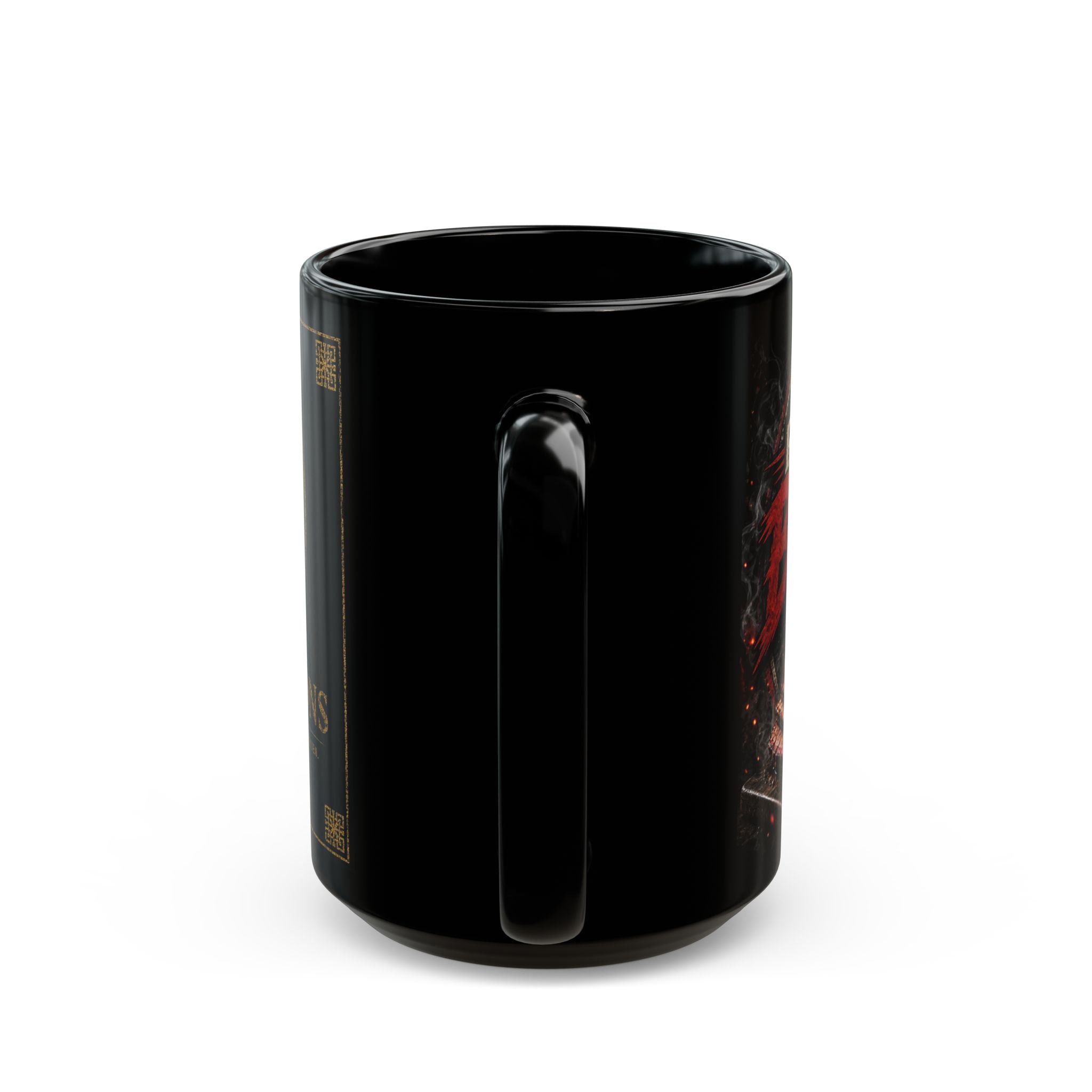 TNT Creations Black Logo Mug — 11oz/15oz Coffee Cup