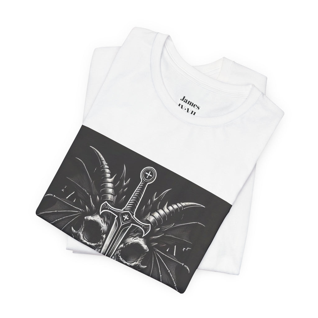 Defying Darkness Tee — "Aut Vincere, Aut Mori" Graphic T-Shirt