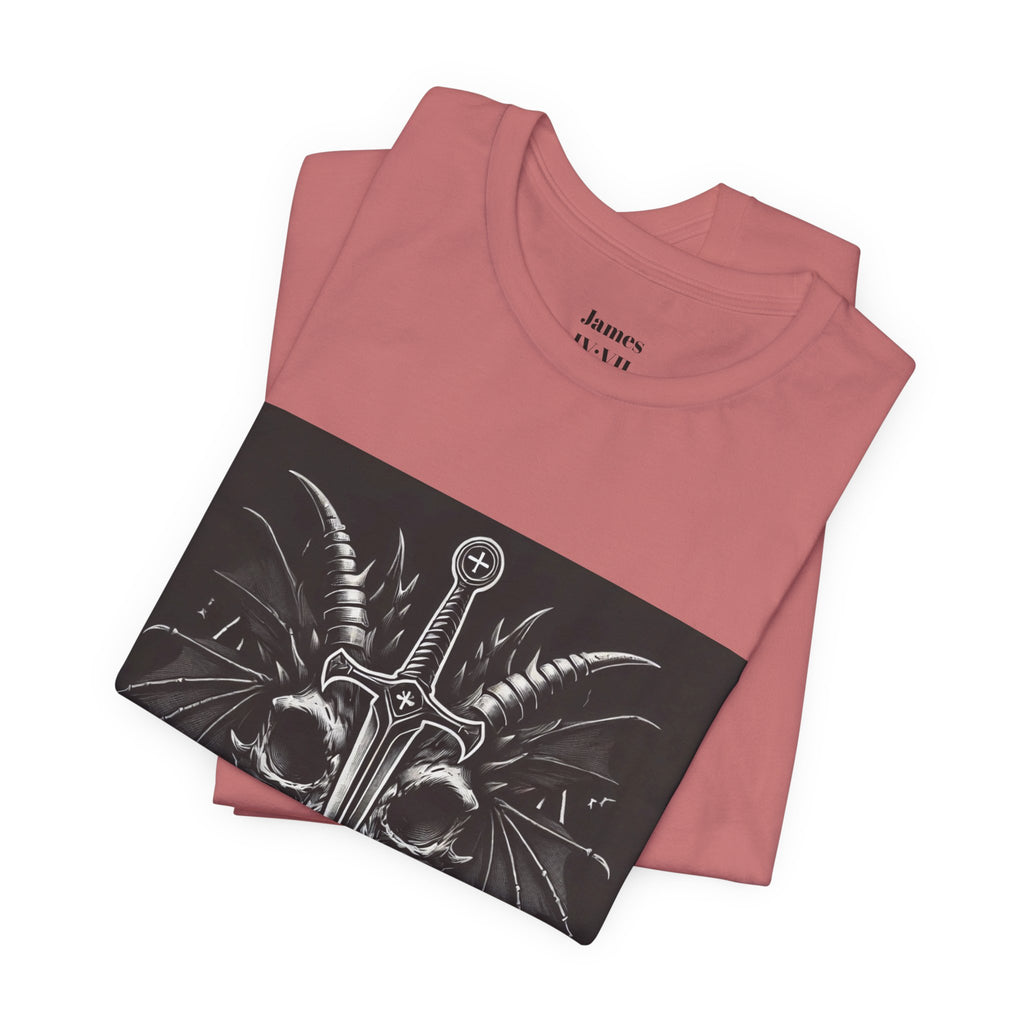 Defying Darkness Tee — "Aut Vincere, Aut Mori" Graphic T-Shirt