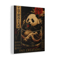 Panda Tea Canvas