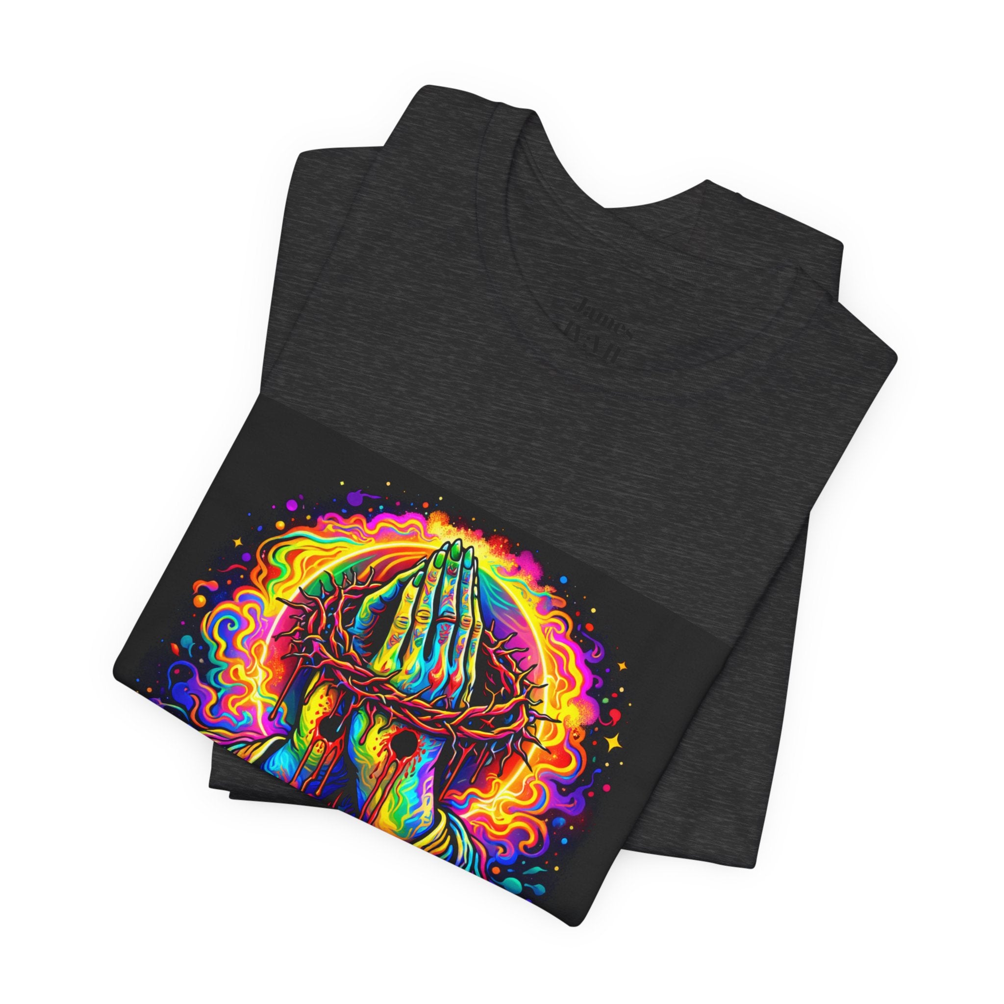 Psychedelic Jesus T‑Shirt – "There's No High Like the Most High" Graphic Tee