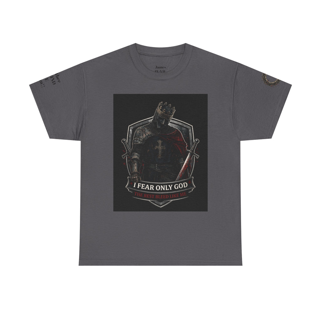 Fear Only God T-Shirt — Steadfast Valor Co. Knight Graphic Tee