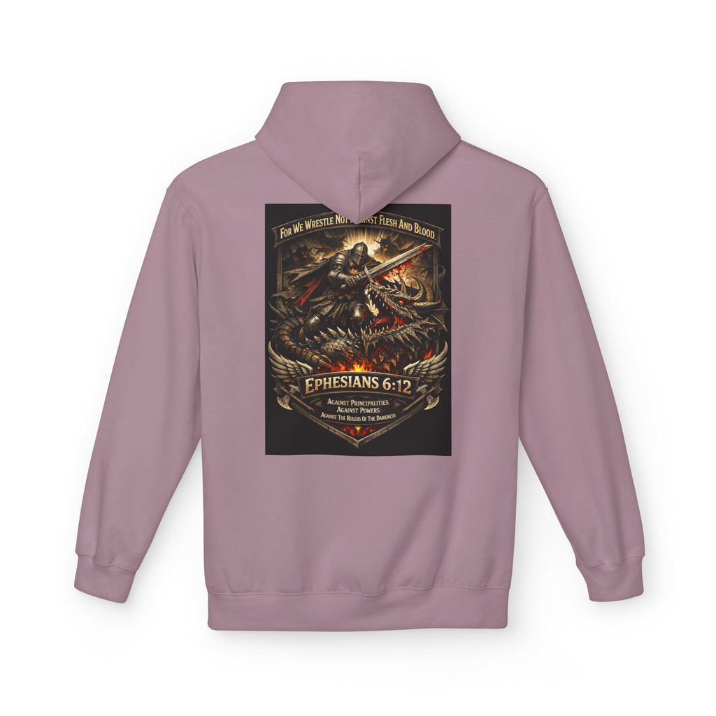 Christian Warrior Hoodie — "Stand Firm" Ephesians 6:12 Inspirational Gospel Hoodie