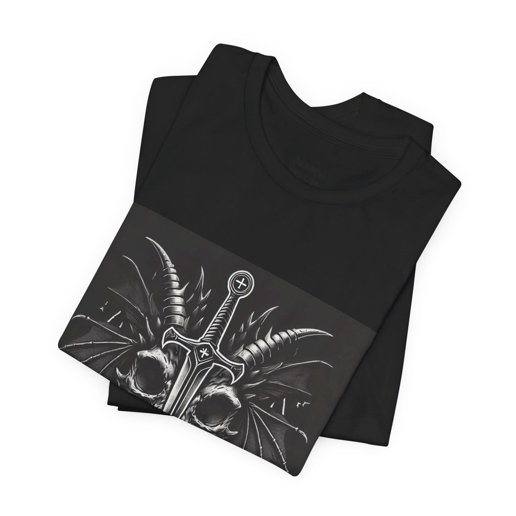 Defying Darkness Tee — "Aut Vincere, Aut Mori" Graphic T-Shirt