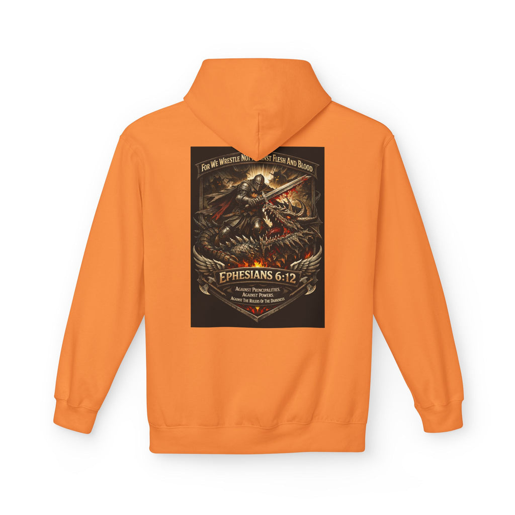 Christian Warrior Hoodie — "Stand Firm" Ephesians 6:12 Inspirational Gospel Hoodie