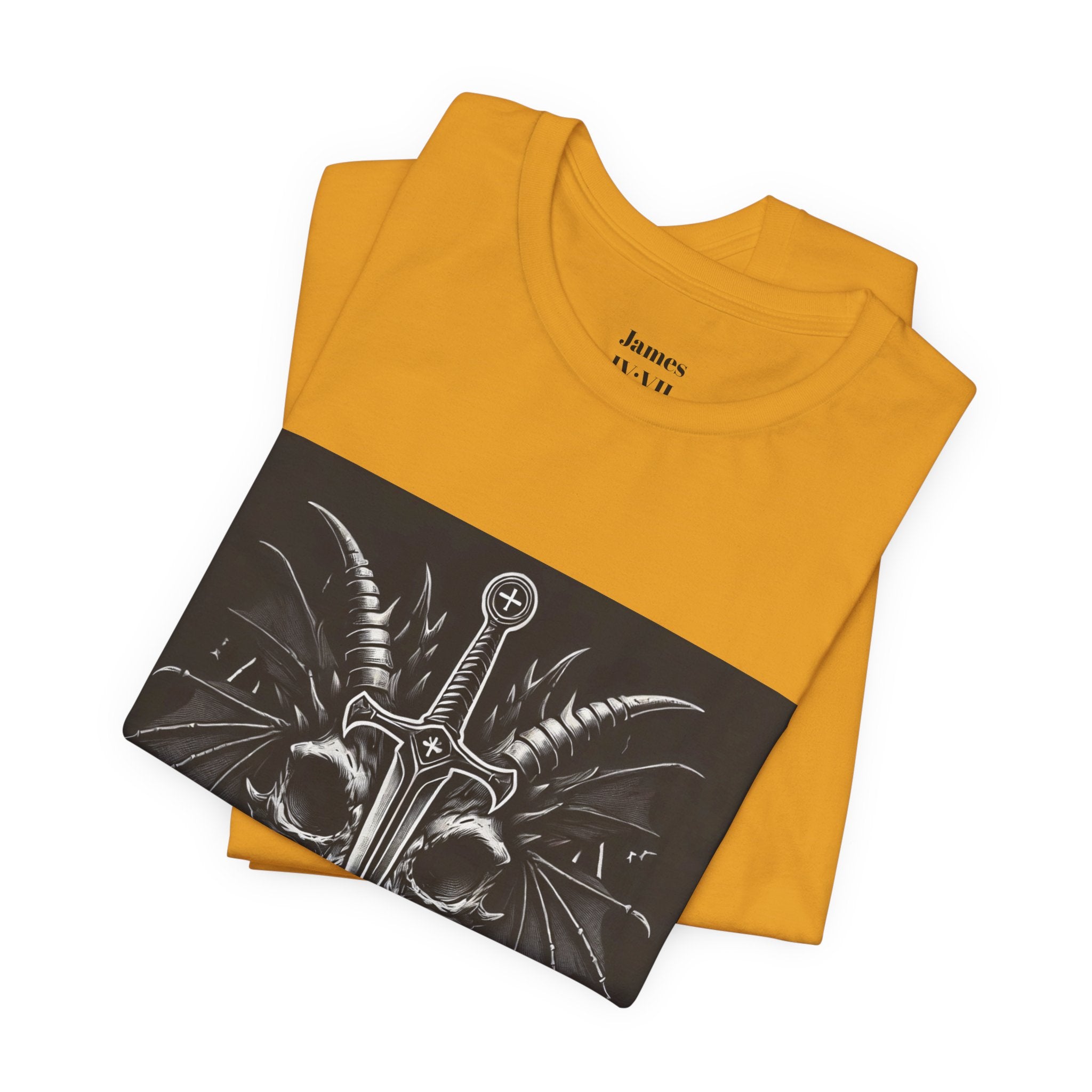 Defying Darkness Tee — "Aut Vincere, Aut Mori" Graphic T-Shirt