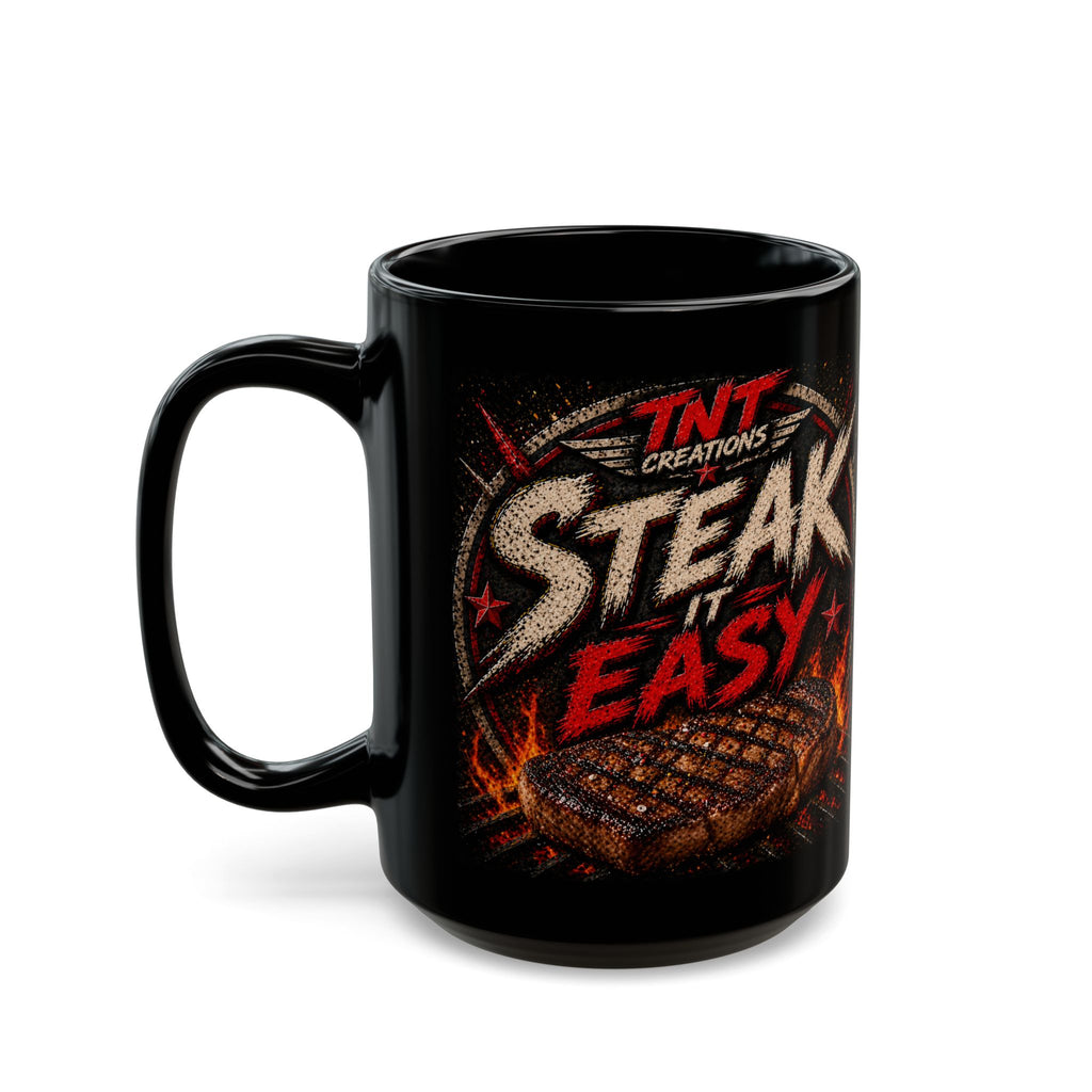 Black Logo Mug — TNT Creations 11oz/15oz